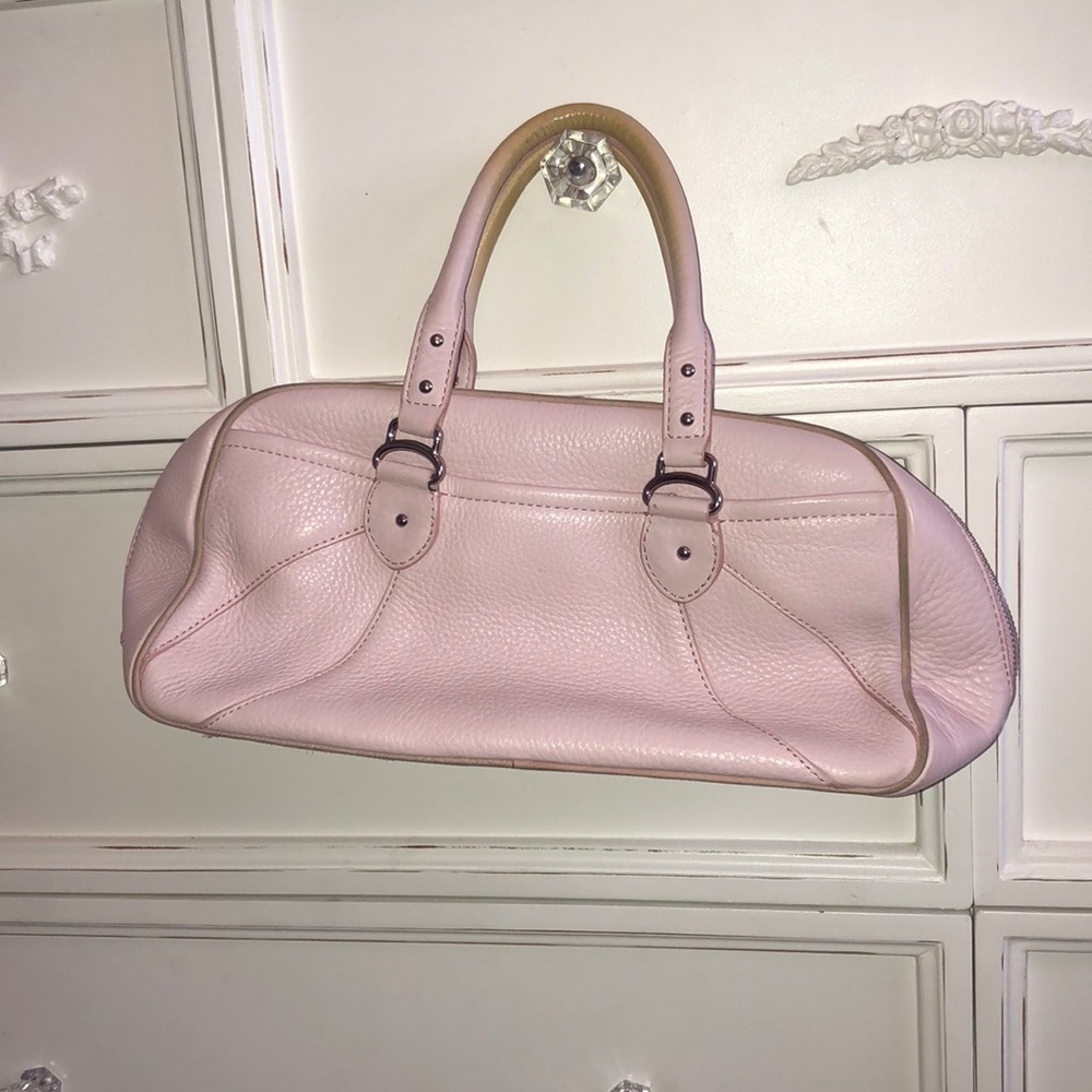 Light pink handbag with so much room!!!!